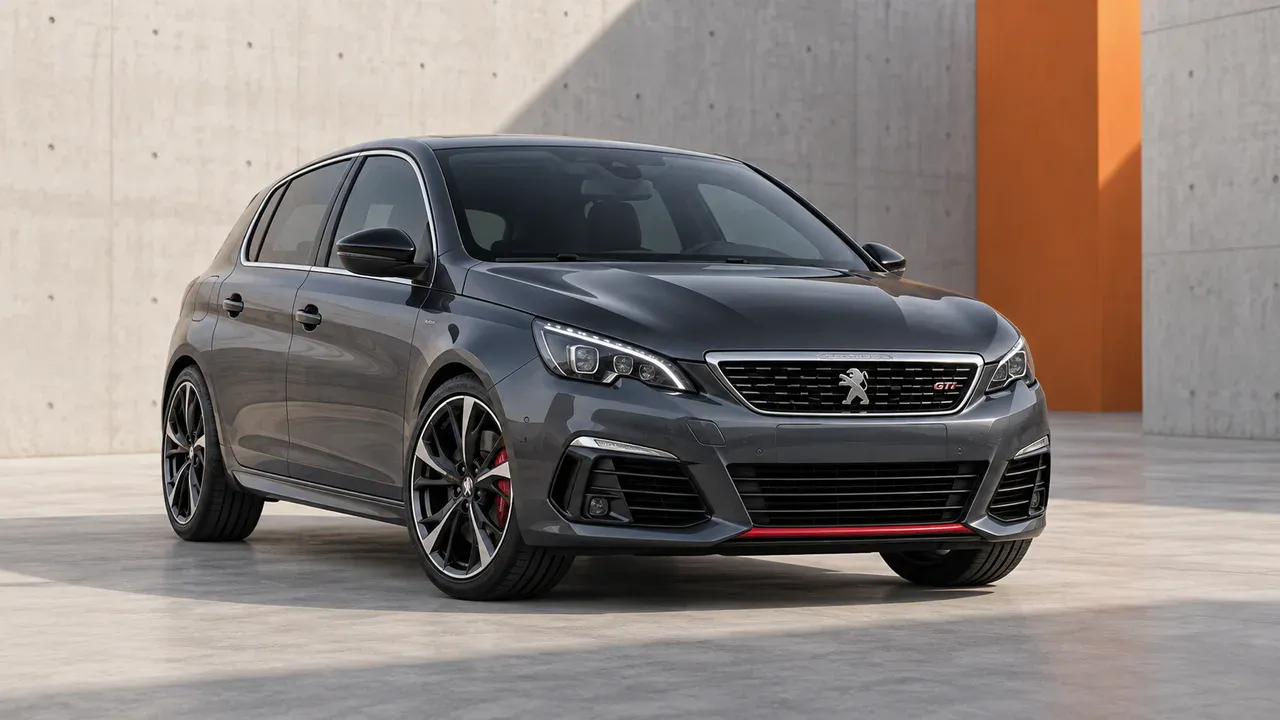 AI-generated editorial cover for “Peugeot 308 GTi T9 Buyers Guide”, based on Peugeot 308 GTi T9 Buyers Guide.
