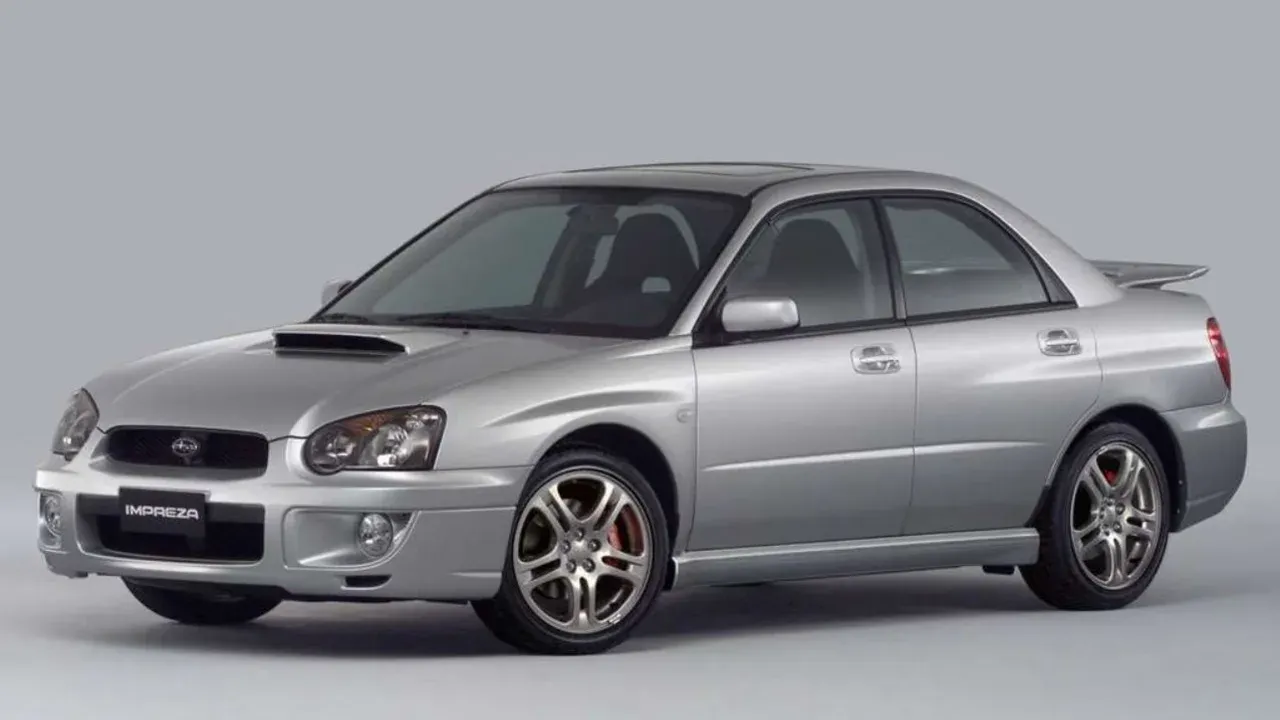 second-generation Subaru Impreza WRX