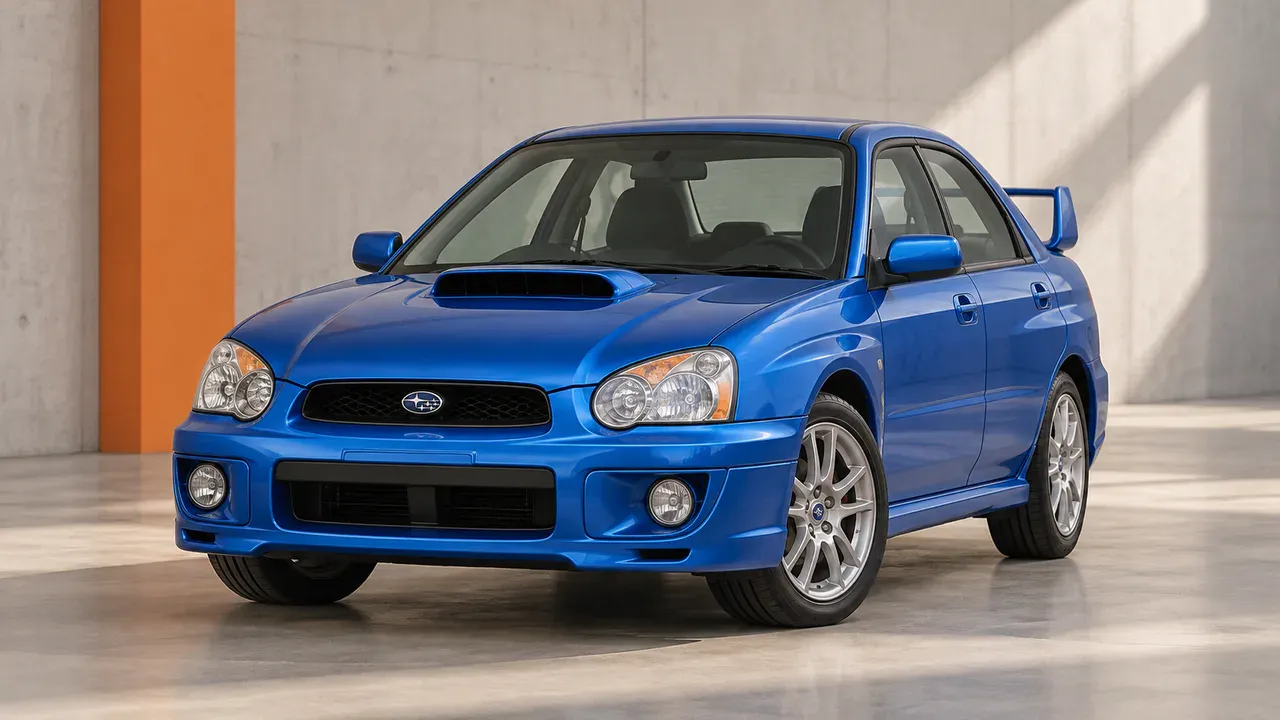 AI-generated editorial cover for “Tips for Inspectng a Second Generation Subaru WRX”, based on Subaru WRX Buyers Guide Gen 2.